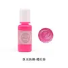 Material de gota de pegamento de cristal DIY color perla coincidencia de color fina teñido molde de silicona pegamento AB pegamento de color gota fina con purpurina de perla
