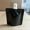 Bolsa pequeña con boquilla de succión esmerilada de 10 ml, bolsa de muestra de emulsión puntual, 5 g, 10 g, bolsa con boquilla de succión para limpiador facial cosmético