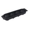 Grande redonda 4 buracos de silicone hóquei no gelo molde Whiskey hóquei no gelo moedor para bar geladeira Home Ice Making Artifact