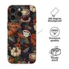 Funda de Teléfono Película de Café Calabaza Otoño Retro para iPhone 15 Pro Funda Dura de Cobertura Total Cubierta Protectora Apple 17 Pro