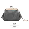 Nuevo monedero de clip retro creativo mini bolsillo de almacenamiento bolsa dorada monedero estilo japonés bolsa portátil para guardar monedas