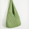 Bolso Nuevo de Primavera y Verano Transfronterizo Bolso de Hombro Tejido Bolso Tote de Punto Bolso de Nuevo Diseño Moda