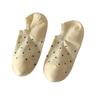 Calcetines de Barco Finos de Verano para Mujer con Lunares de Onda Pequeña Calcetines Invisibles Ins Calcetines de Algodón Simples Coreanos para Mujer Calcetines Cortos para Mujer