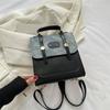 A popular bolsa retrô de grande capacidade deste ano 2023 outono e inverno Nova moda feminina versátil estilo coreano