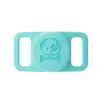 Adecuado para Apple AirTag localizador de mascotas de silicona dispositivo anti-pérdida rastreador impermeable cubierta protectora transfronterizo nuevo