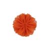 Flor de chiffon estilo coreano costurada à mão flor de cor sólida plana feita à mão faixa de cabelo infantil acessórios de cabelo sapatos e chapéus acessórios de vestuário flor