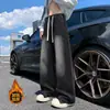 Jeans de Mezclilla Lavada con Degradado de Calle Alta Americana para Hombre Estilo de Marca Tendencia Otoño Pantalones de Pierna Recta Amplia Pierna Larga