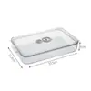 Caixa de Bolinho de Bolinho de Frutas Doméstica de Grande Capacidade Caixa de Conservação com Geladeira Multi-Layer Wonton Freezer Caixa de Armazenamento de Bolinho de Massa