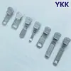 Zíper YKK Não. Zíper de metal com 5 dentes e cabeça de zíper automática quadrada para carcela de roupas e botas