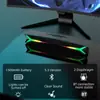 Alto-falante Bluetooth com Som de Vento Mecânico em Formato de Barra Longa, Longa Duração de Bateria, Iluminação RGB e Áudio, Personalizado de Fábrica, Colorido RGB