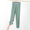 Leggings Finos de Modal de Talla Grande para Primavera y Verano Estilo Coreano para Exterior Adelgazantes Sin Costuras Elásticos hasta el Tobillo para Mujer