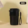 Nueva Taza de Café Aislada Tipo Copa de Lirio de Cristal Taza de Viaje Alta Apariencia Portátil Termo de Acero Inoxidable 316 Personalizado