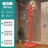 Perchero de pie de hierro forjado estilo europeo para dormitorio, perchero simple moderno de una sola barra móvil para ropa y bolsos