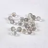Cuentas de Piedra Tallada Transparentes de Colores, Cuentas Globulares de 96 Caras, Hechas a Mano para Pulsera, Collar, Joyería, Accesorios para Ensartar, Venta al por Mayor