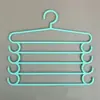 Perchero para Pantalones, Pinzas para Pantalones, Colgador de Armario Multicapa, Estante Multifuncional para Almacenamiento de Pantalones, Colgador de Ropa para Uso Doméstico, Solución de Almacenamiento