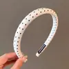 Diadema de lunares versátil estilo coreano Maillard, un imprescindible para peinar y recoger los pelos sueltos, nuevo modelo 2026, para uso diario, accesorio para el cabello para mujer