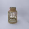 Vaso de Vidro para Plantas Secas Rede Protetora Tampa para Decoração de Mesa em Casa Tampa de Garrafa de Palha Natural Pode Ser Exportado para Exportação e Exportação