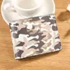 Billetera Corta Nueva para Hombre Transfronteriza, Estilo Horizontal, Estampado de Camuflaje Original, Ranuras para Tarjetas con 80% de Descuento, Billetera Integrada para Dinero y Tarjetas