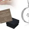 Collar de corazón sol y luna s925 para mujer, cadena para clavícula de moda ins europea y americana, colgante de personalidad, diseño de nicho, cadena para clavícula de celebridad de Internet