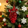 Campanas de Navidad Nuevas Transfronterizas Adornos de Campana de Terciopelo Nórdico Decoraciones Navideñas Colgantes para Ventana
