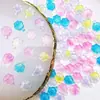 Nuevos Accesorios de Arte para Uñas de Patita de Gato Caricatura, Decoraciones de Uñas Portátiles con Brillo Fino Degradado Transparente Hielo, Accesorios de Resina