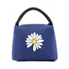 Bolsa para Lonchera de Estudiante Margarita Transfronteriza Bolsa de Aislamiento de Papel de Aluminio de Dibujos Animados Bolsa de Picnic Lonchera Infantil Bolsa de Almuerzo Bolsa de Hielo