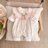 Ropa de Primavera para Bebé Recién Nacido, Ropa para Niña Bebé, Monos de Primavera y Otoño, Ropa de Princesa, Ropa Exterior de Doble Capa para Bebé de 100 Días
