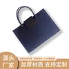 Bolsa Carteiro de Feltro Pasta para Notebook A4 Bolsa para Informações Reunião de Negócios Exposição Bolsa de Armazenamento Pode Ser Impressa com Logotipo