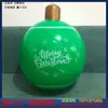 Bola de Natal Inflável Transfronteiriça PVC Suprimentos de Natal Pingente Bola de Atmosfera Festiva Bola para Decoração de Festa ao Ar Livre Adereços Bola