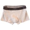 Ropa interior de verano de algodón puro para hombre, transpirable, absorbente del sudor, antibacteriana, bóxers sencillos de color sólido para adolescentes