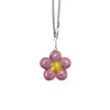 Bestseller transfronterizo: Lindo colgante de girasol para coche con pedrería, pequeño adorno colgante de flor de margarita para el espejo retrovisor interior del coche