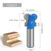 6/6.35/12/12.7mm Cortador de Uñas de Doble Curva Cuchillo de Cajón Tirador de Puerta de Gabinete Cuchillo Fresa para Madera Máquina de Recorte