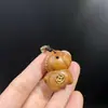 Fique Rico Imediatamente Chaveiro de Carro Pingente de Madeira Maciça Esculpida Corrente para Celular Pingente Decorativo de Arte do Signo do Cavalo do Zodíaco para Bolsa