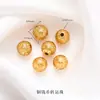 Colección de Accesorios Color Oro Real Componentes para Joyería Hecha a Mano DIY Semi-terminados Cuentas Espaciadoras Accesorios para Pulseras Collares Venta Directa de Fábrica