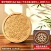 Posavasos de Esmalte Cloisonné Materiales Hechos a Mano para DIY Base Electrónica de Cloisonné Artesanía Tradicional Obras de Arte Tarea Regalo para Team Building