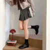 Calcetines retro de mujer hasta la pantorrilla con patrón de rombos calados de Zhuji, calcetines de algodón de malla transpirable para principios de primavera, calcetines de mujer lisos apilables simples