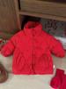 Ropa de Año Nuevo para Niños Ropa de Invierno para Bebé Roja Festiva Cálida Chaqueta de Plumón Ropa de Invierno para Niños Abrigo de Año Nuevo