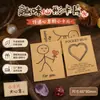Aliexpress Más Vendido Cristal DIY con Tarjetas de Regalo Divertidas Empaque de Joyería de Piedras Preciosas Tarjetas Pequeñas de Papel Kraft