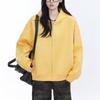 Cárdigan con Capucha Sudadera Holgada Estilo Coreano Simple Cuadros Bloques de Color Versátil Pareja Unisex Chaqueta de Otoño Moderna