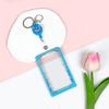 Set original de tarjetas transparentes lindo insignia de estudiante bolsa deslizante para tarjeta escolar joyería para colgar en el cuello punto anti-pérdida duradera fabricantes