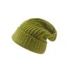 Sombrero de Lana Gigante Corea del Sur Diosa Gorro Tejido Protección para Orejas Cálido Cara Pequeña Otoño e Invierno Suave Grande Cabeza Grande
