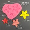 Molde de silicona para pastel de flores de tres huevos DIY azúcar 3D helado jabón hecho a mano molde de aromaterapia huevos