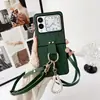 Lujo de alta gama adecuado para huawei nova flip anillo de moda cuerda diagonal cuero creativo pantalla plegable teléfono móvil
