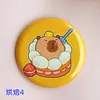 Insignia de Dibujos Animados de Capibara Linda para Niños, Broche Decorativo de Hojalata, Regalo Pequeño, Personalizable con Diseño Personalizado