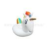 Venta al por mayor de fábrica de Dongguan 2 m de espesor cama flotante inflable de unicornio juguete para piscina PVC fila flotante de agua inflable