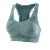 Cross-Border esportes roupas íntimas mulheres corrida ao ar livre fitness push up moldando sutiã sem fio yoga top com almofada peitoral
