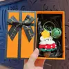 Adorno Navideño de Hilo de Dibujos Animados Llavero Decoración Linda para Bolsos Llavero de Coche Regalo Venta al por Mayor