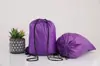 Bolsa de Poliéster 210D em estoque Bolsa com Cordão para Armazenamento Vazia Bolsa Esportiva de Basquete Mochila com Bolso Pacote Corrida