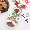 Roupas para Animais de Estimação de Natal para Cães Pequenos, Médios e Grandes, Casacos de Algodão Teddy, Roupas de Rena para Gatos e Cães Outono e Inverno Atacado