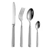 Talheres de Aço Inoxidável Restaurante Ocidental Faca, Garfo e Colher de Alta Qualidade com Padrão Elegante Garfo e Colher de Sobremesa para Chá da Tarde Faca e Garfo para Bife